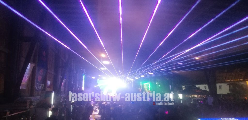 Projektion mit Laser